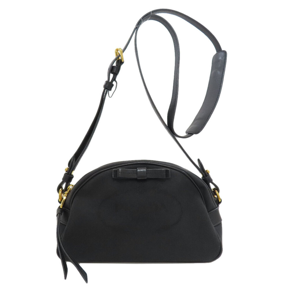 Prada Logo Shoulder Bag, Canvas, Women's PRADA